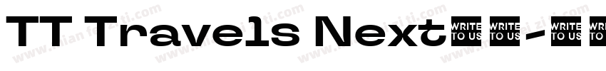 TT Travels Next字体字体转换